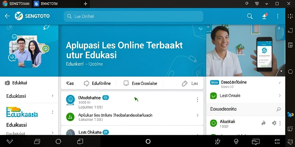 Tampilan antarmuka SENGTOTO yang intuitif dan mudah digunakan.