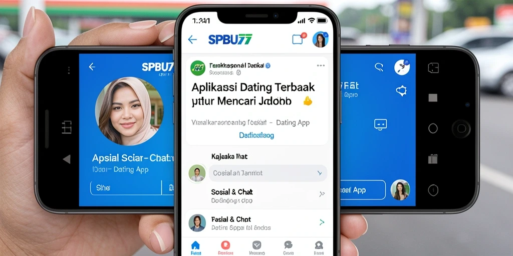 Antarmuka SPBU77 yang menarik dan mudah digunakan.