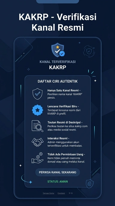 Kanal Resmi Kakrp untuk Pengguna Android Indonesia